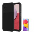 Axessorize PROTech Case and Glass Screen Protector for Samsung Galaxy A14 5G, Black PSAMR3040